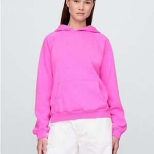Vibrant Pink Hoodie